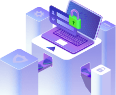Illustration showing device-based access security for manufacturers