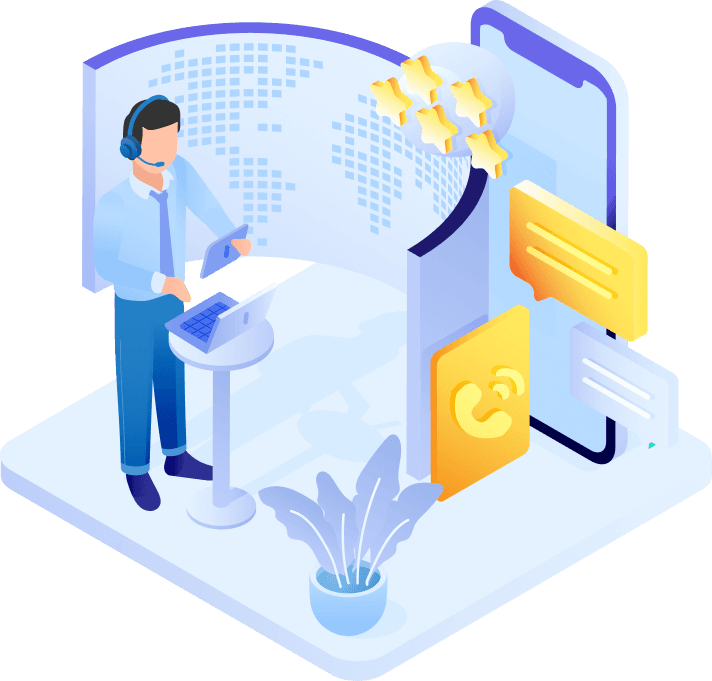 ITeS team managing secure client data access