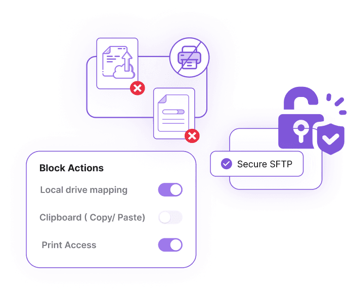 Data Egress Controls in Privileged Sessions